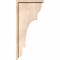 Ekena Millwork New Brighton Smooth Corbel w/Backplate, Douglas Fir, 5 1/2"W x 14"D x 30"H COR06X14X30NEB01SDF - alternate 3